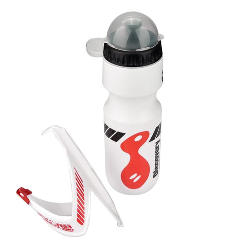 650ml Bicycle Waterbottle Mountain Road Bike Water Bottle Outdoor Cycling Kettle Portable with Bottle Holder Bike Accessory