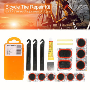 Practical Mountain Bike Repair Bike Bicycle Repair Tool Kits Fix Flat Rubber Kit Tire Tube Patch Glue Cycling Kit Dropshipping