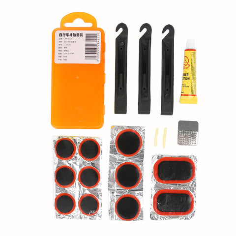 Practical Mountain Bike Repair Bike Bicycle Repair Tool Kits Fix Flat Rubber Kit Tire Tube Patch Glue Cycling Kit Dropshipping