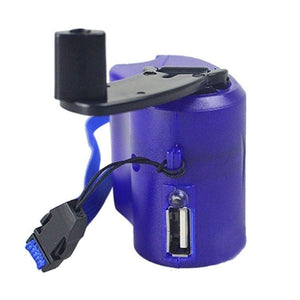 EDC USB Phone Hand Crank Emergency Charger For Camping Hiking Outdoor Sports Travel Charger camping equipment Survival Tools