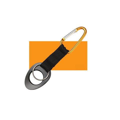Outdoors Sports Water Bottle Multifunctional Buckle Hook Holder Clip Bottle Hanger Aluminum Carabiner travel Survival Tool