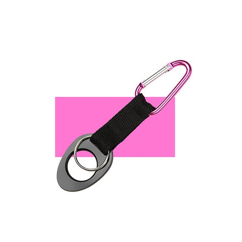 Outdoors Sports Water Bottle Multifunctional Buckle Hook Holder Clip Bottle Hanger Aluminum Carabiner travel Survival Tool
