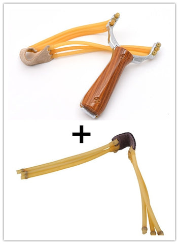 Powerful Aluminium Alloy Slingshot Crossbow Hunting Sling Shot Catapult Camouflage Bow  Outdoor Camping Travel Kits