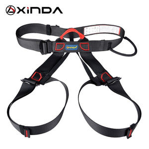 Professional Outdoor Sports Safety Belt Rock Climbing Harness Waist Support Half Body Harness Aerial Survival Equipment