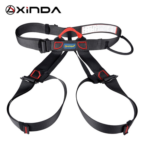 Professional Outdoor Sports Safety Belt Rock Climbing Harness Waist Support Half Body Harness Aerial Survival Equipment