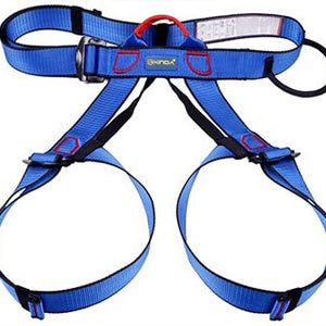 Professional Outdoor Sports Safety Belt Rock Climbing Harness Waist Support Half Body Harness Aerial Survival Equipment