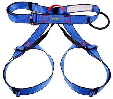 Professional Outdoor Sports Safety Belt Rock Climbing Harness Waist Support Half Body Harness Aerial Survival Equipment