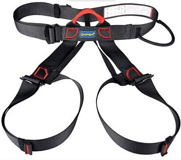 Professional Outdoor Sports Safety Belt Rock Climbing Harness Waist Support Half Body Harness Aerial Survival Equipment