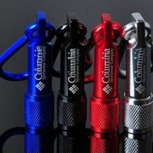 Free Shipping Colombia carabiner flashlight mini flashlight bright flashlight LED flashlight 20g #6026