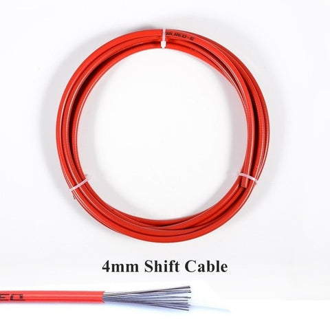 3m Wire For Bicycle Bike Shifters Derailleur Brake Cables Shift Cable 4mm/5mm MTB Road Bike Shifter Brake Cable Line Pipe