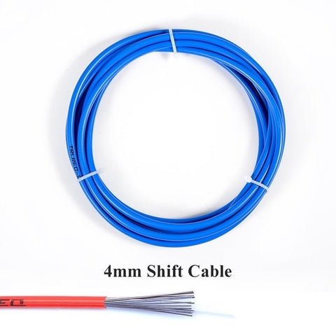 3m Wire For Bicycle Bike Shifters Derailleur Brake Cables Shift Cable 4mm/5mm MTB Road Bike Shifter Brake Cable Line Pipe